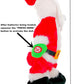 Kinteshun Twerking Christmas Santa Musical Doll,Dancing and Singing Xmas Plush Electric Toy Funny Gift(English Song)