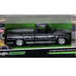 Maisto 1993 Chevrolet 454 SS Pickup Lowrider - Black (Design Lowriders) Diecast 1:24 Scale Model 32550BK