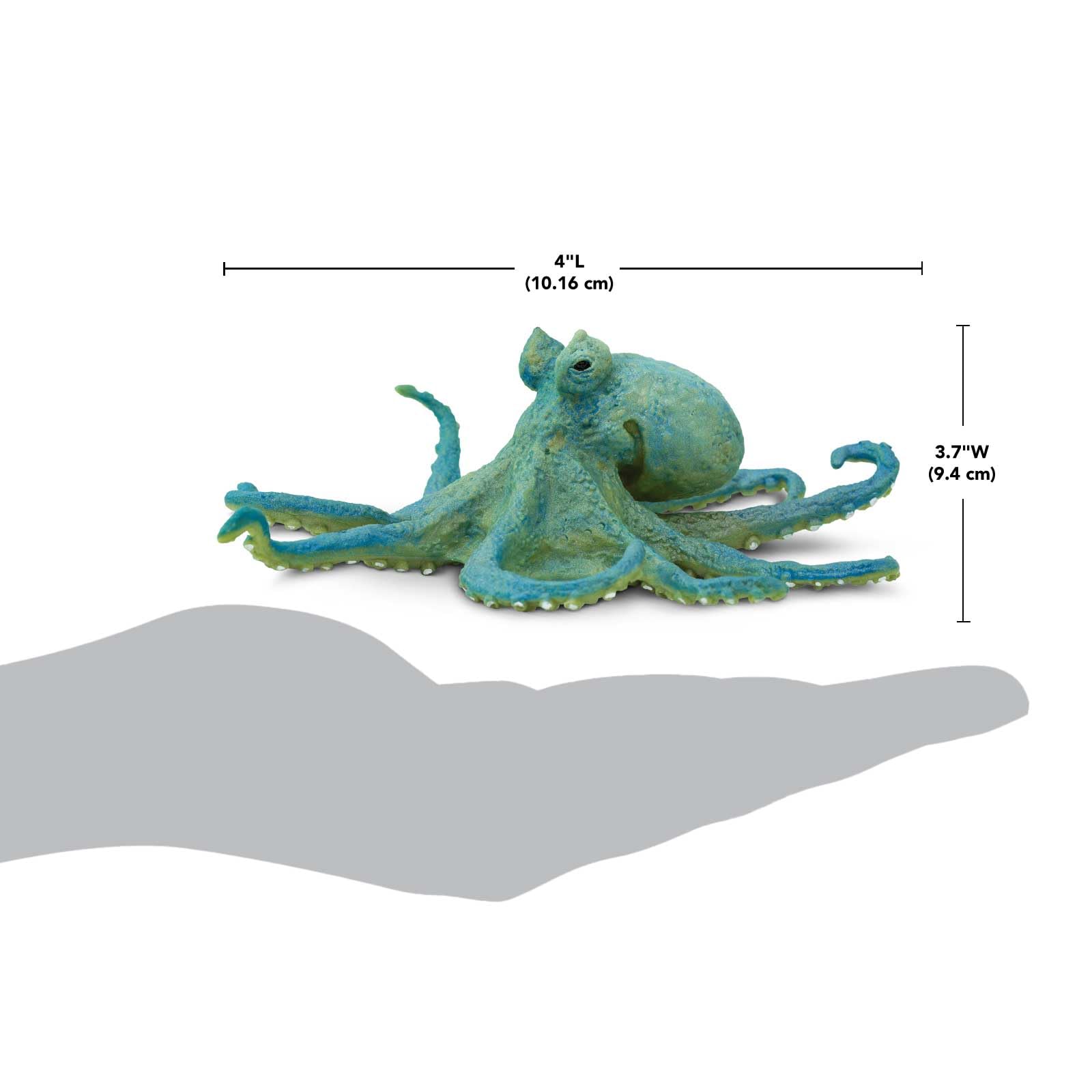 Safari Ltd. Octopus Figurine - Realistic 5" Model Figure - Educational Toy for Boys, Girls, and Kids Ages 3+