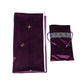 YYKSYDPT Tarot Tablecloth Embroidered Horoscope Square Divination with Bag
