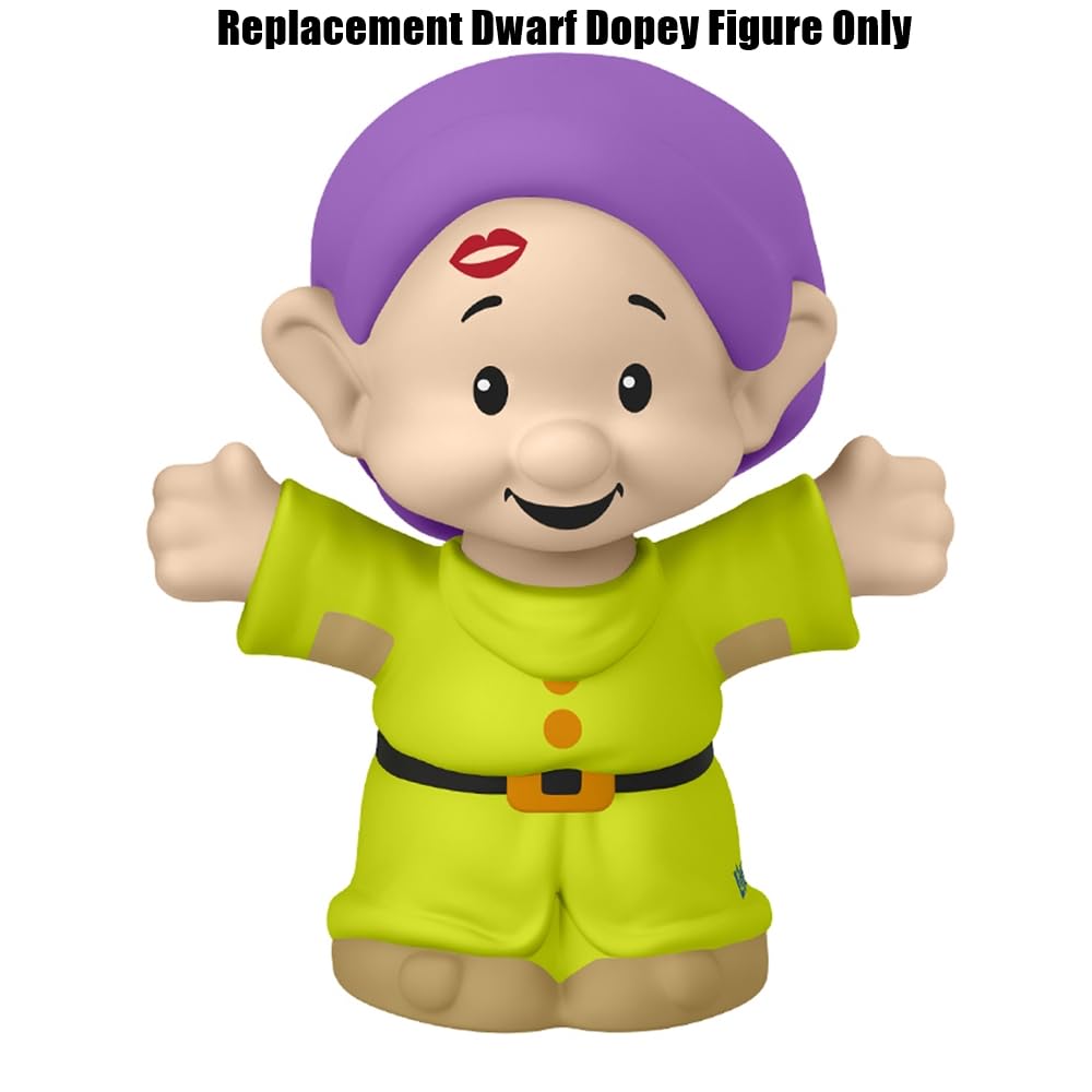 Replacement Part for Fisher-Price Little-People Princess Playset - HPL23 ~ Replacement Dwarf Dopey Figure ~ Inspired by Disney Snow White