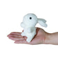 FUWA FUWA FRIENDS Little Bunny Bean Bag Stuffed Animal for Kids, Palm Sized Rabbit Toy Plush for Girls and Boys, Fluffy and Soft Bunny Plushie 3.5