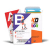 UVU Training KickDeck ABC Soccer Cards for Kids 4+ | Fun Alphabet Soccer Drills for Footwork, Ball Control & Coordination | Screen-Free Practice at
