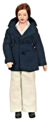 Dollhouse Miniature Doll Male, Modern Outfit, Porcelain #G7676