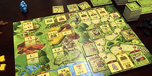 Agricola Board Game Family Edition Strategy Board Game Board Games for Adults and Kids Family Board Game Ages 8 and up 1-4 Players Average Playtime 45