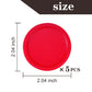 Pack of 5 Red 2-inch Mini Air Hockey Table Pucks (2-inch)