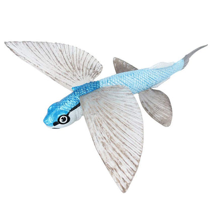 FLORMOON Animal Figures Realistic Flying Fish Plastic Early Educational Toys Cupcake Topper Party Gift for Kids 3+ Year Old…
