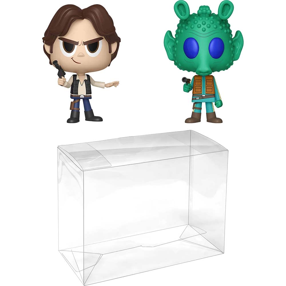 Funko Han S o l o & G r e e d o : Vynl. Vinyl Figurine Bundle with 1 Compatible Protector (30808 - B)