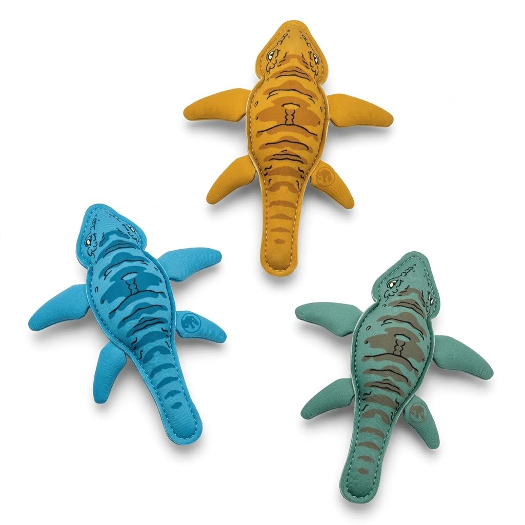 BigMouth Inc Jurassic Park Dive Toys Set for Kids - Licensed Pool Diving Toys for Swimming, Underwater Games, Summer Pool Play by BigMouth