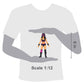 Boss Fight Studio Lady Maravilla, Legends of Lucha Libre Collectible Action Figure - Highly Articulated Figurine with Accessories Including