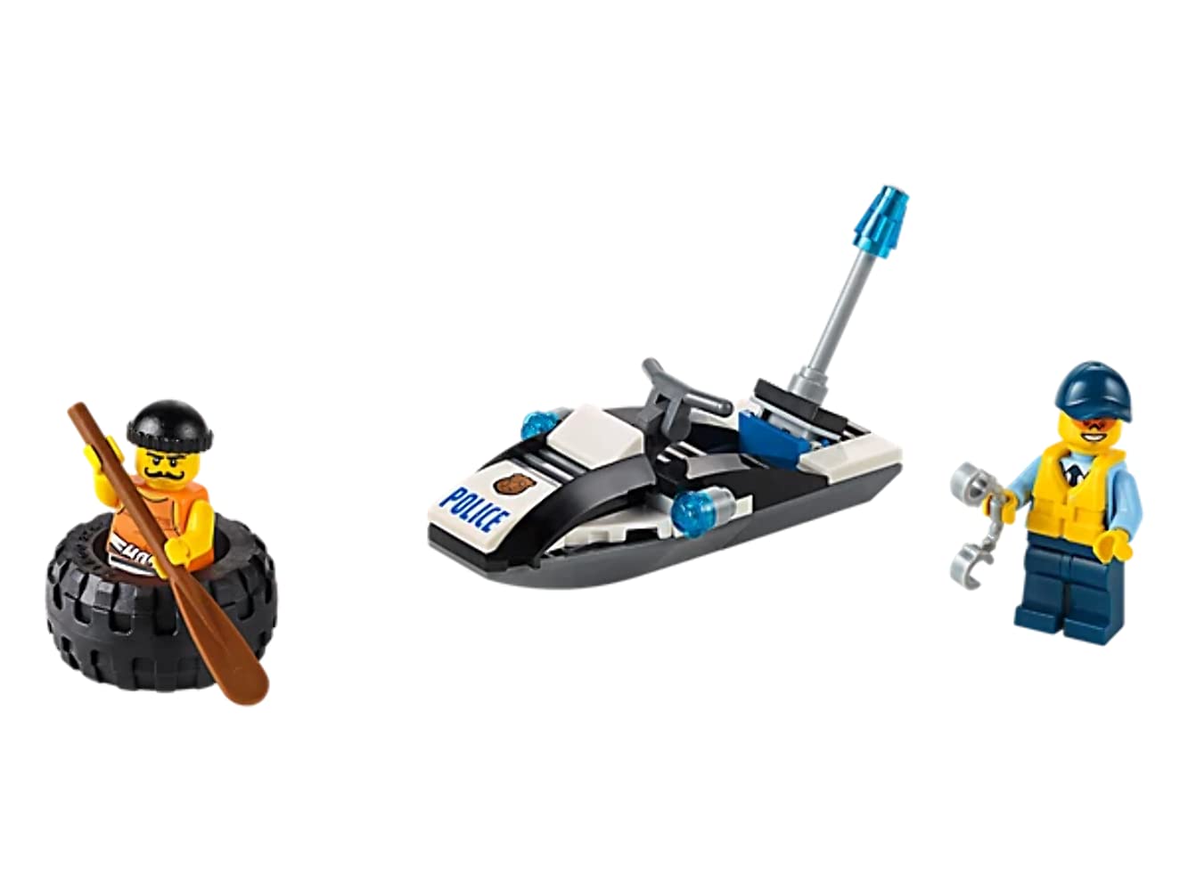 LEGO City Police Tire Escape Kit (47 Piece)
