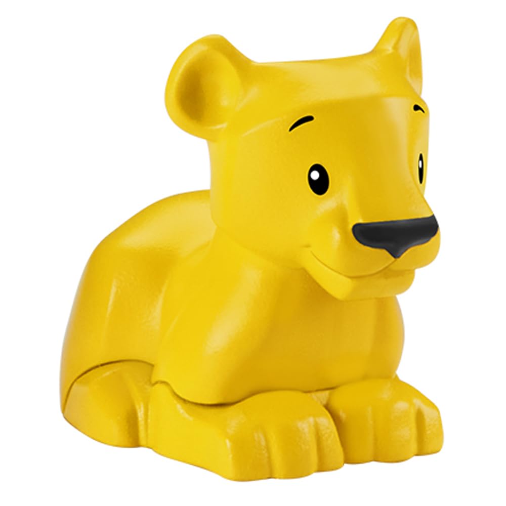 Replacement Part for Fisher-Price Little People Noah's Ark Playset - HNG03 ~ Replacement Orange Female Lion Lioness Figure ~ Works with Other Sets Too