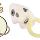 GIANT MICROBES Woolly Mammoth Plush, Woolly Mammoth Stuffed Animal, Ice Age Toys, Mammoth Skull Decor, Dinosaur Pillow, Paleontologist Gifts