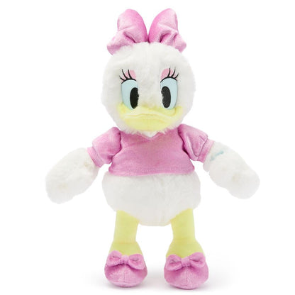 Disney Store Official Daisy Duck 85th Anniversary Plush - Daisy Duck Toy with Embroidered Features, Soft Velour Top, Shoes & Bow - Special Edition 14
