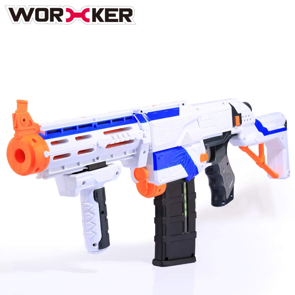 WORKER F10555 15 Darts Bullet Clips Common-use Injection Molding Magazine Clip Tactical for Nerf N-Strike Elite