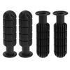 SquEqu 4 Pack Foosball Table Handle Grip Replacement Football Game Rod Handles Stick End Cap Grips for Desktop Soccer Tabletop Parts Repair Table Top