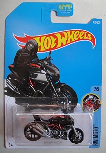 Hot Wheels 2016 HW Moto Ducati Diavel 132/250, Black
