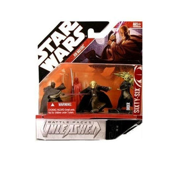 Star Wars Unleashed Battle Packs Jedi Masters Action Figure Set