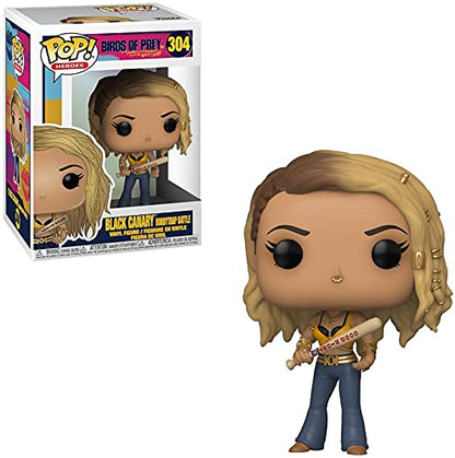 Funko Pop! Heroes: Birds of Prey - Black Canary (Boobytrap Battle), 3.75 inches