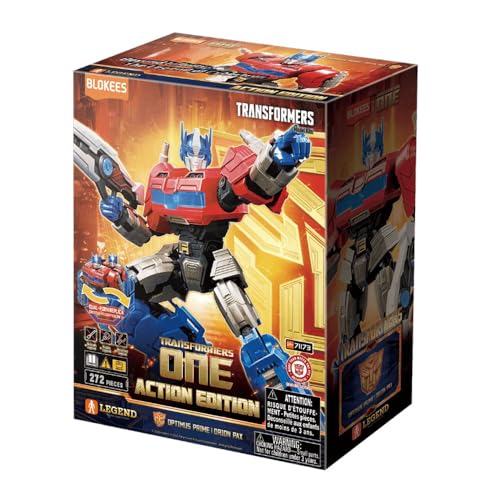 Blokees Transformers One Optimus Prime Action Edition Model Kit