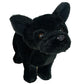 JIANEEXSQ Cute Simulation French Bulldog Plush Toy Realistic Lifelike Bulldog Dog Puppy Stuffed Animals Model Doll Gift Collection for Kids