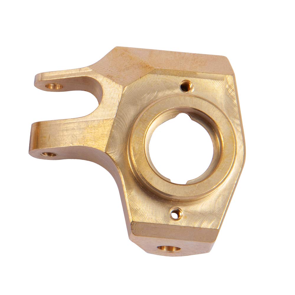 RCLions RC Steering Cup Knuckles Brass Upgrade Parts for SCX10 II 90046 1/10th RC Crawler Car
