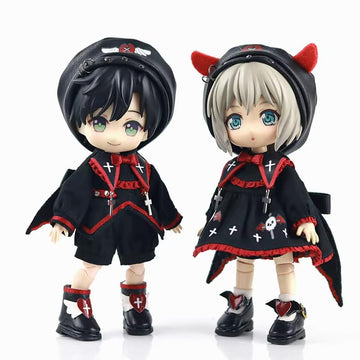 XiDonDon Fashion Dolls Clothes Casual Shoes for Ob11 DDF Body9 1/12 BJD GSC Doll Accessories BJD Doll Toy Clothing (Pants Set)
