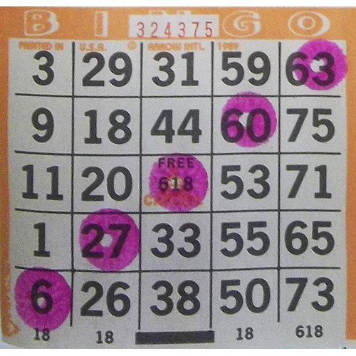 Dab-O-Ink One Dozen 3oz Purple Bingo Dauber