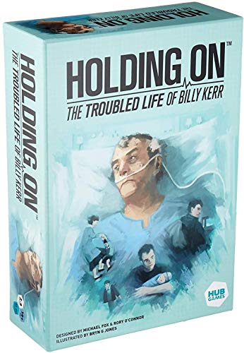 Hub Games Holding On The Troubled Life of Billy Kerr Board Game | Medical Mystery Game | Strategy Game | Cooperative Game for Adults | Ages 14+ | 2-4