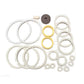 Game Room Guys White Ring Kit for Chicago Coin Casino Pinball Machine