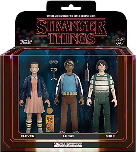 Funko Action Figure: Stranger Things 3Pk Pack 1 Collectible Action Figures