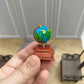 Miniature Globe, Dollhouse 1:12 Scale Globe, Tiny Terrestrial Globe Model, for Mini Dollhouse Decorating, Furniture DIY Decortion