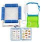 Attatoy Shark Tooth Sand Sifter Set; Beach Fun Play Set w/Mesh Screen, Scoop, Clip, Bag and Treasure Hunt Guide