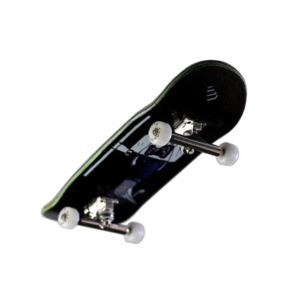 NOAHWOOD Wooden Fingerboard Complete (Noah Team 9.5S Short Nose Short Tail) Hand Mould Made(+34mm Prince Silvery Trucks)(+NW Handmade PRO Logo Wheels