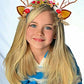 Kimglurs Christmas Girl Headwear Hand-made Headdress for Party Snowman Antler Headband for Kids Adults(Hairband
