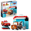 LEGO DUPLO Disney and Pixar's Cars Lightning McQueen & Mater's Car Wash Fun 10996, Buildable Toy for 2 Year Old Toddlers, Boys & Girls, Birthday Gift