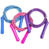 GIFTEXPRESS Adjustable Size Colorful Jump Rope for Kids and Teens - Outdoor Indoor Fun Games Skipping Rope Exercise Fitness Activity and Party Favor