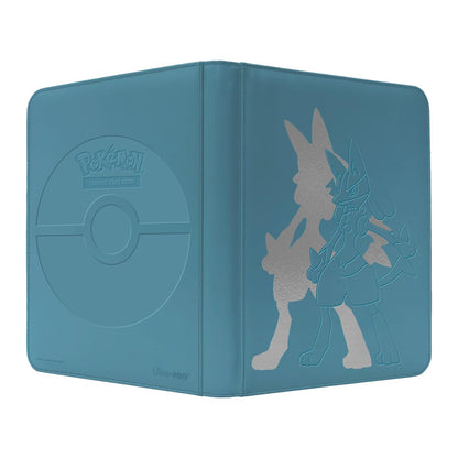 Ultra Pro Pokemon Card Binder 9 Pocket Zippered featuring Lucario, Ages 6+