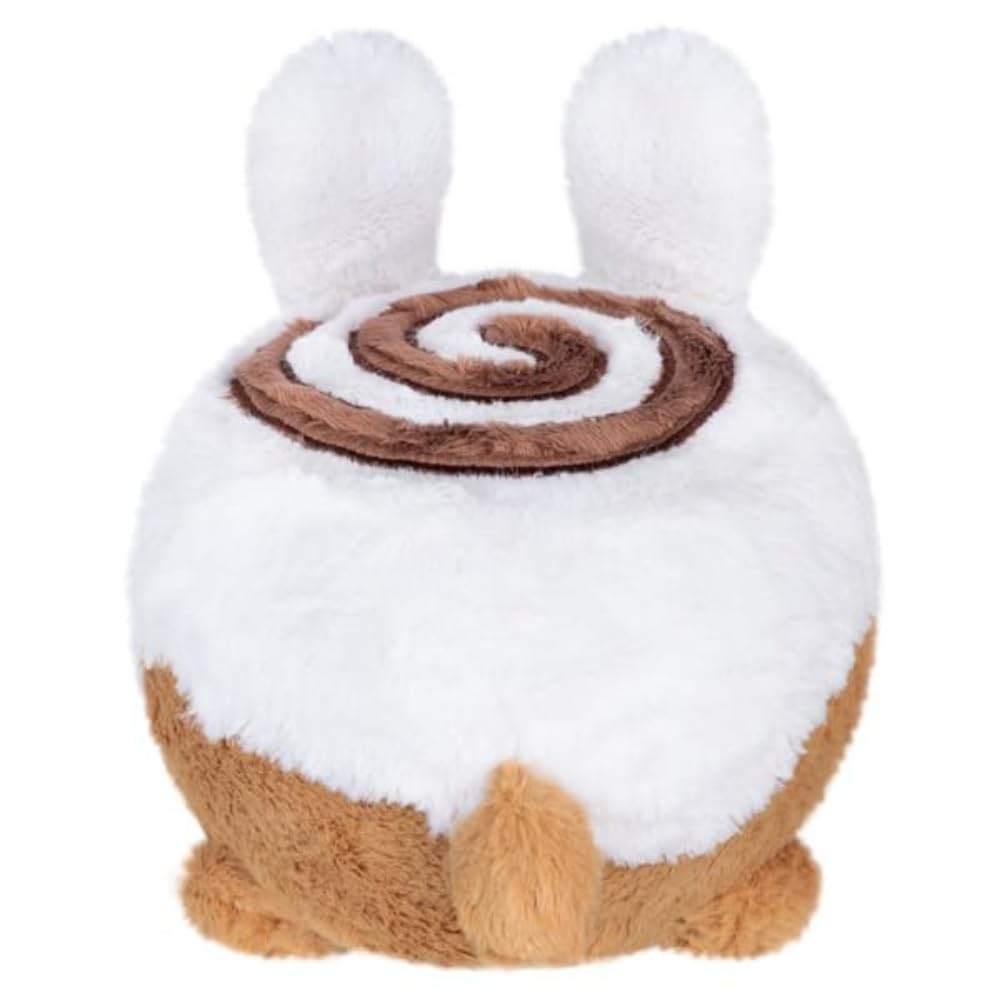 Squishable - Snugglemi Snackers Cinnabunny - SynthiSquish Collection - 8 in - Soft Toy Collectible Stuffed Animal - Beans