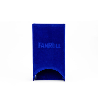 FanRoll Fold Up Dice Tower: Blue, Role Playing Game Dice Accessories for Dungeons and Dragons