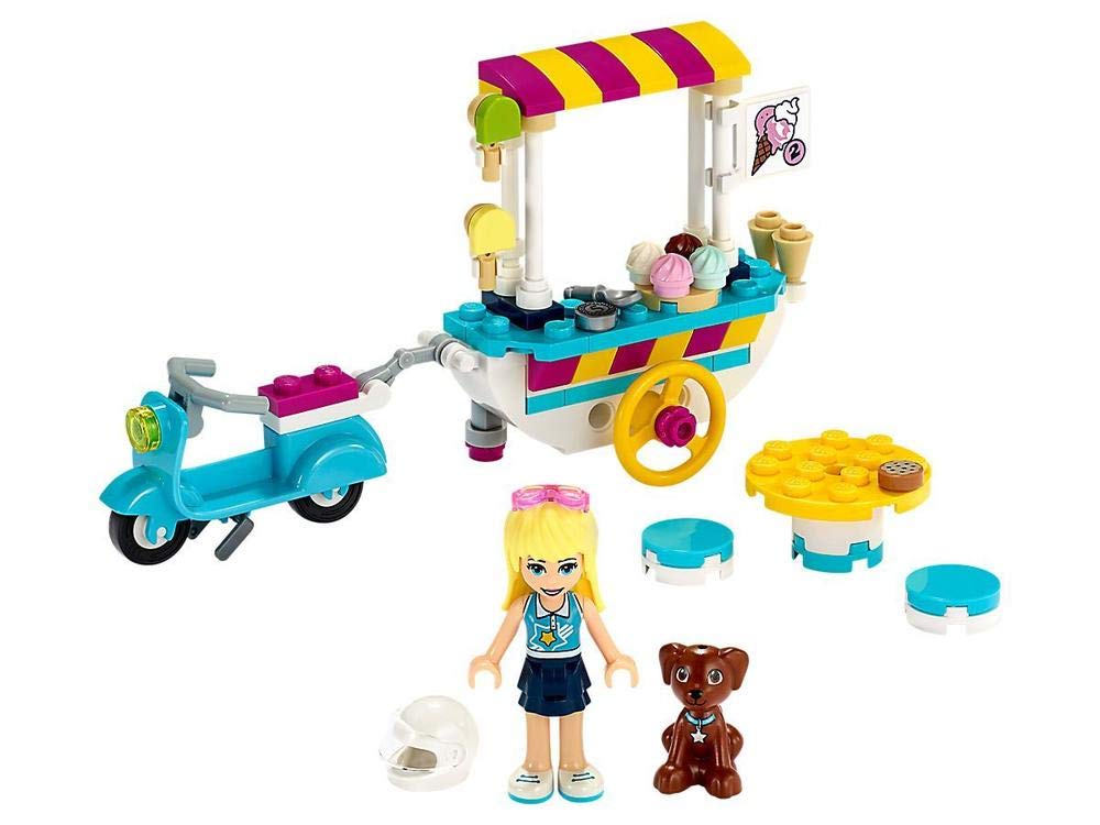 LEGO Friends Ice Cream Cart 41389 Building Kit, Featuring Friends Stephanie Mini-Doll, New 2020 (97 Pieces)