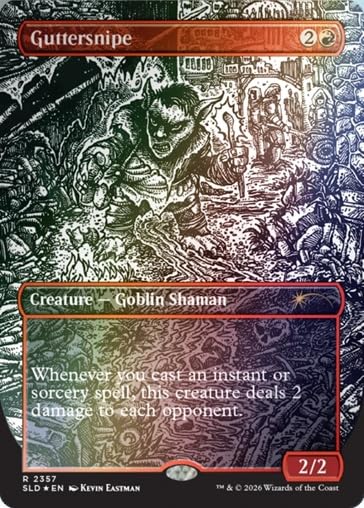 Magic: The Gathering Secret Lair Featuring: Kevin Eastman (Inks) Foil Edition