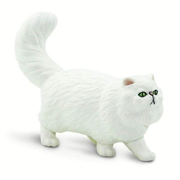 Safari Ltd. Persian Cat Figurine - Realistic 3" Cat Figure - Educational Toy for Boys, Girls, and Kids Ages 3+