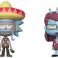 Funko 32267 Vynl Morty-Rick with Sombrero and Unity Collectible Figure, Multicolor
