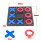 BQSPT Tic Tac Toe Board Game,Tic Tac Toe Family Game, Classic Board Game, Classical Family Board Game,Children's Tic Tac Toe Game, Plastic tic tac Toe