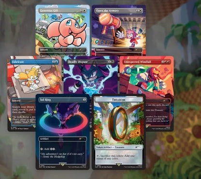 Secret Lair x Sonic the Hedgehog Superdrop: Chasing Adventure (Rainbow Foil)