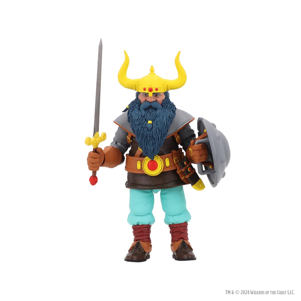 WizKids Dungeons & Dragons 7” Scale Action Figure - Limited 50th Anniversary Edition Elkhorn Figure