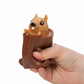Schylling Nutty Squirrel Popper Toy - Squish Toy - Age 3+ (Pack of 1)