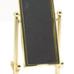 International Miniatures by Classics Dollhouse Miniature Gold Rectangular Floor Tilting Mirror