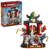 LEGO NINJAGO Ninja Character Display 15th Anniversary Building Toy for Kids, Ages 14+ - Ninja Playset W/Elemental Master of Lightning + 7 Minifigures